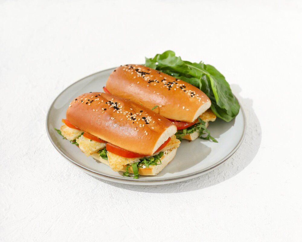 حلوم ساندويتش/ Halloum sandwich